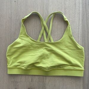 lululemon Energy Bra - Size 8 - Lime Green